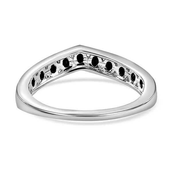 Schwarzer Spinell Ring, 925 Silber (Gr&ouml;&szlig;e 16.00) ca. 0.87 ct image number 6