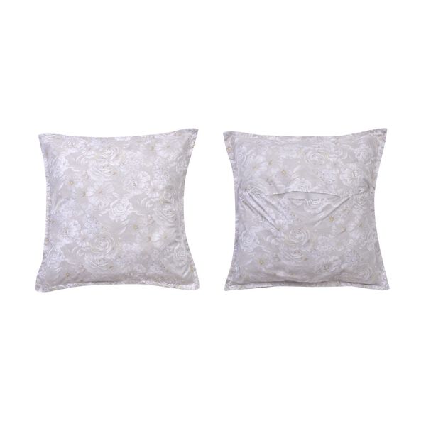 6er Set, Bettw&auml;sche, 2 Deckenbez&uuml;ge 135x200cm, 2 Kissenbez&uuml;ge 40x80cm, 2 Kissenbez&uuml;ge 80x80cm, grau image number 2