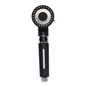 Duschkopf-Set mit Filter – Schwarz