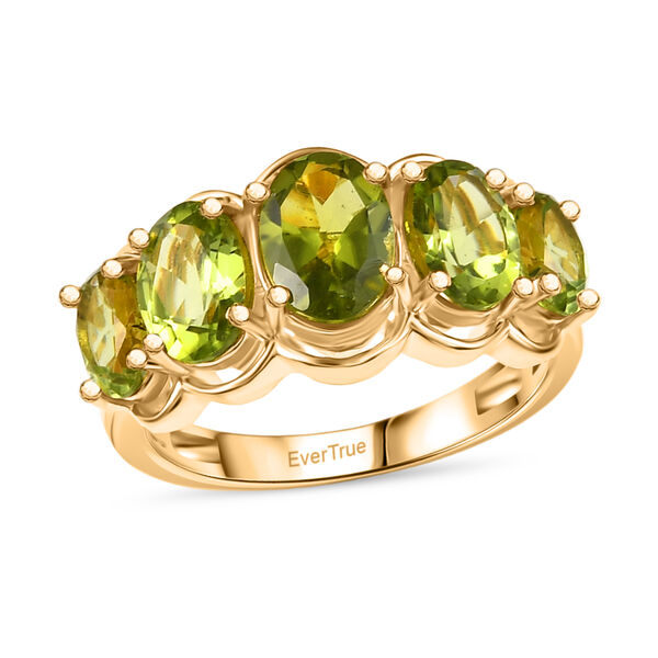 EverTrue Peridot Ring - 4 ct. image number 3