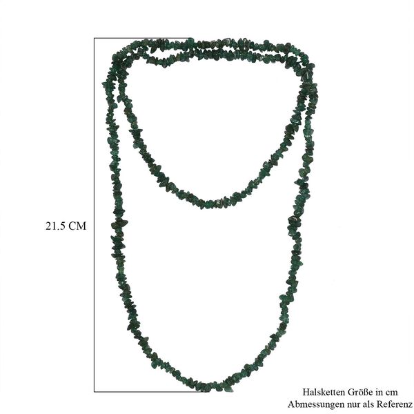 Gr&uuml;ne Aventurin-Halskette, 91cm - 215 ct. image number 5