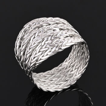 D'Joy Royal Bali 925 Silber Ring (Gr&ouml;&szlig;e 16.00) ca. 8,25g