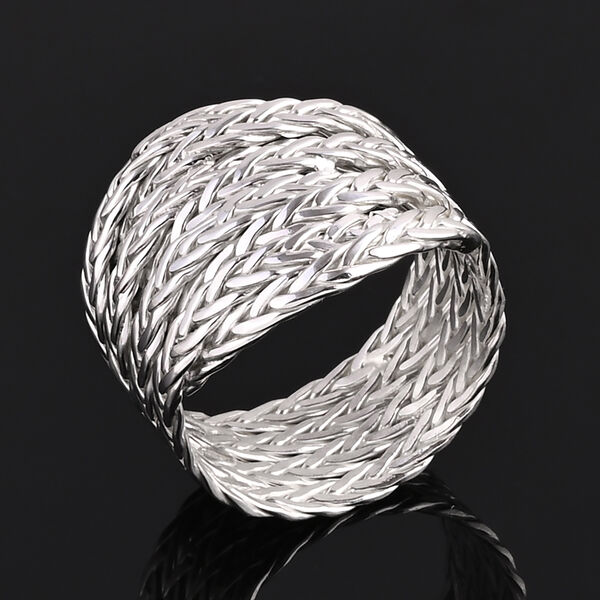 D'Joy Royal Bali 925 Silber Ring (Gr&ouml;&szlig;e 16.00) ca. 8,25g image number 1