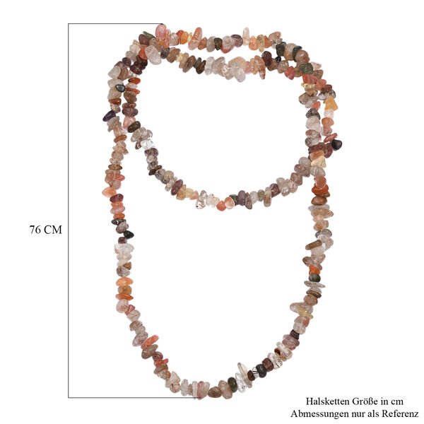 Strahlen Quarz 76cm Halskette - 364 ct. image number 6