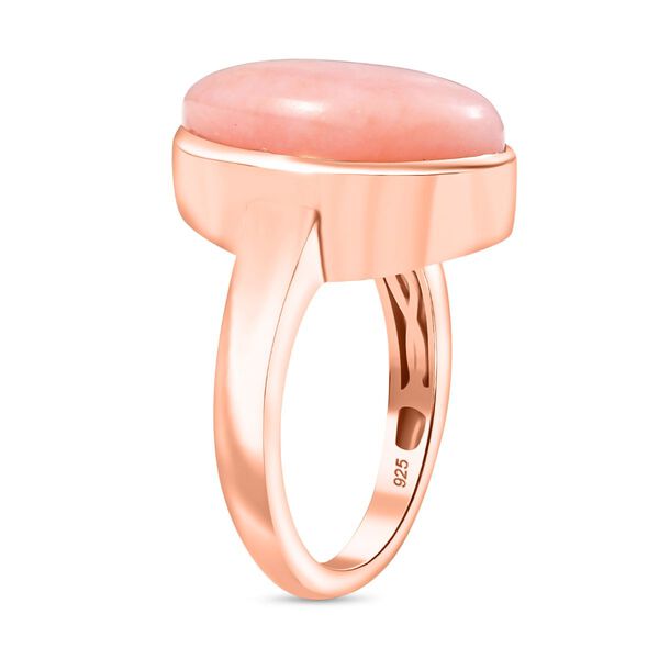 AA Vinicunca-Peruanischer Opal Ring, 925 Silber 750 rosévergoldet (Größe 20.00) ca. 6.26 ct image number 4