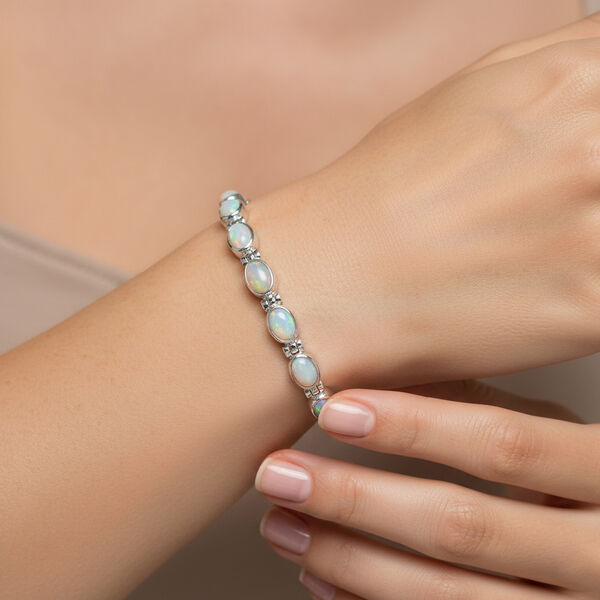 D'Joy nat&uuml;rliches, &auml;thiopisches Welo Opal 19cm Armband - 2,28 ct. image number 3