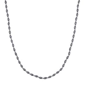 Pfaufarbene Muschelperle Halskette ca. 50cm + 5cm Extender, Standard