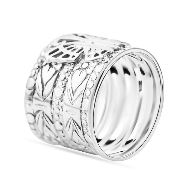 Royal Bali Kollektion- Schmetterling Ring image number 3