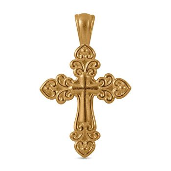 Kreuz Anh&auml;nger in 999 Gold