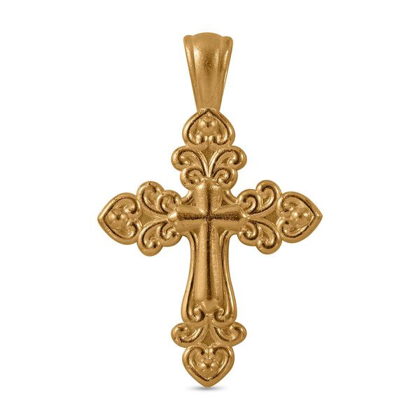 Kreuz Anh&auml;nger in 999 Gold