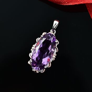 AA Rose De France Amethyst Anh&auml;nger - 8,31 ct.