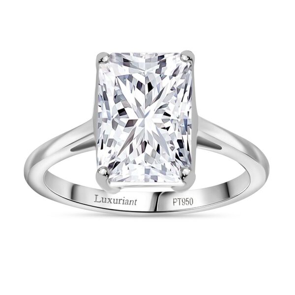 LUXURIANT VS-EF Labor Diamant Ring - 5 ct. image number 2