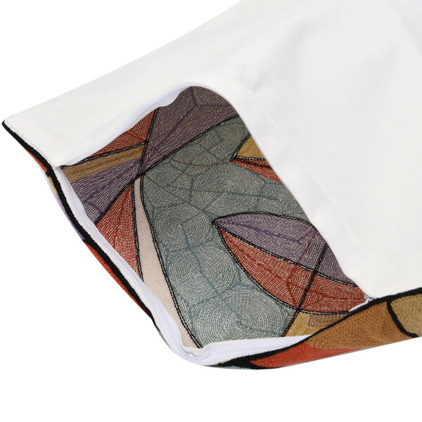 Kissenbezug mit Stickerei und Rei&szlig;verschluss, Gr&ouml;&szlig;e: 43x43cm image number 5