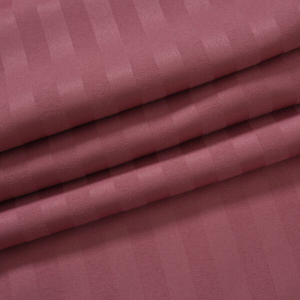 Bettwäsche-Set aus 80% Baumwolle mit Satin-Streifen, 135x200 cm und 80x80 cm, Rosa image number 7