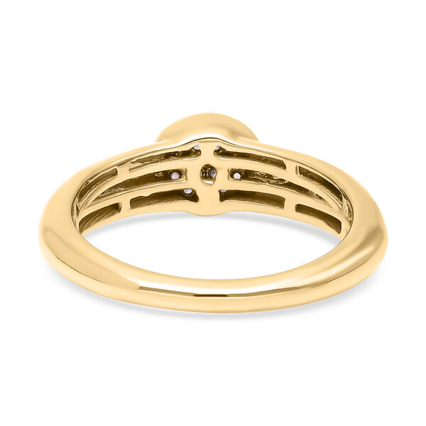 Wei&szlig;er Diamant-Ring - 0,10 ct. image number 5