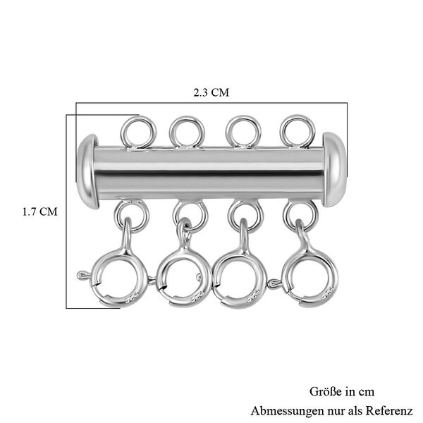Halskette Verschluss in 925 Silber image number 5