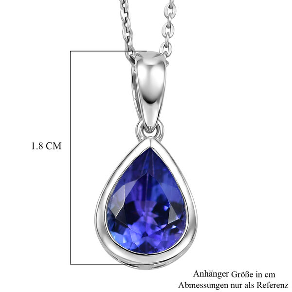 D'Joy AA Tansanit Anh&auml;nger mit 50cm Kette - 1,71 ct. image number 6