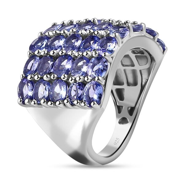 Tansanit Ring - 6,09 ct. image number 5