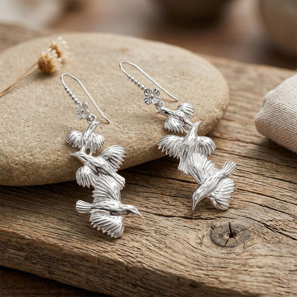 D'Joy 925 Silber Ohrringe 6,82g image number 1