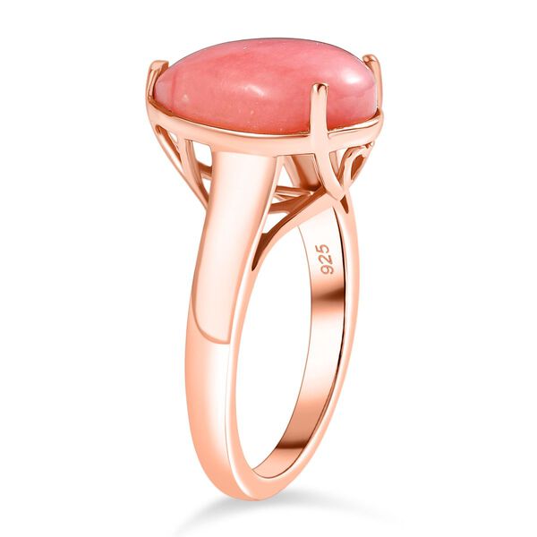 D&rsquo;joy AA Vinicunca-Peruanischer Opal Ring 925 Silber 750 ros&eacute;vergoldet (Gr&ouml;&szlig;e 18.00) ca. 3,96 ct image number 5