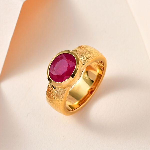 Afrikanischer Rubin Ring, ca. 2.63 ct. image number 2