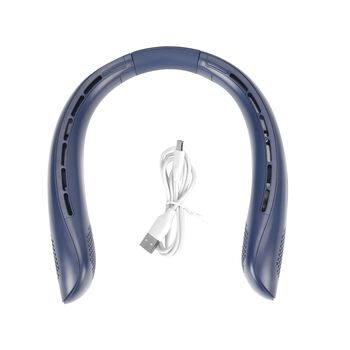 AirFlow Halsventilator ohne Fl&uuml;gel, blau