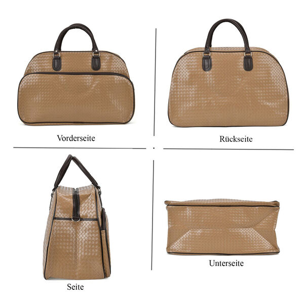 Kleine Reisetasche, kaffeefarben image number 5