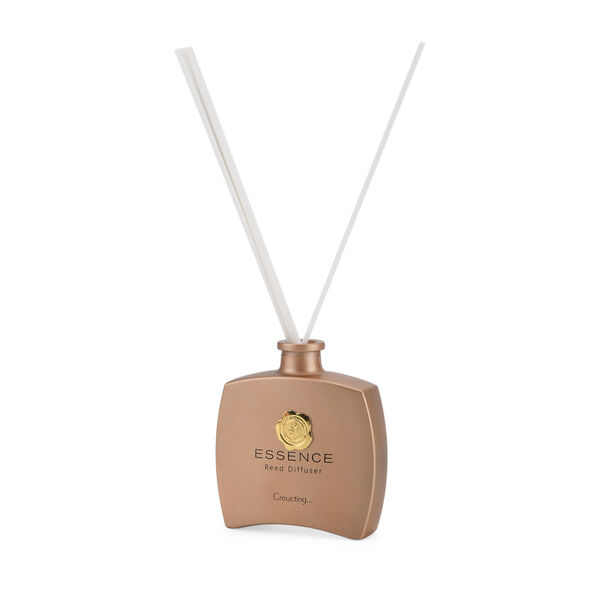 Kerzenset mit Duftstäbchen und Raumspray, Gold, 5 % Parfümanteil, Raumspray 100 ml, Duftkerze im weißen Glas mit 100 g Paraffinwachs, Duftnote: Champagner image number 7