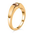 AA natürlicher, goldener Tansanit-Ring - 0,50 ct. image number 4