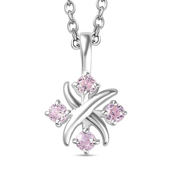 Designer Inspiriert XOXO Roter Zirkonia Schmuckset 925 Silber und Edelstahl