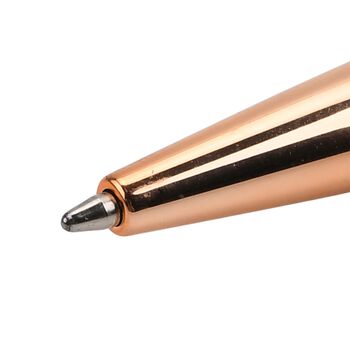 LIVMORE 3er-Set Kugelschreiber mit 3 blauen Tinten und Geschenkbox, Petrol, blau und rosa, 14x1cm