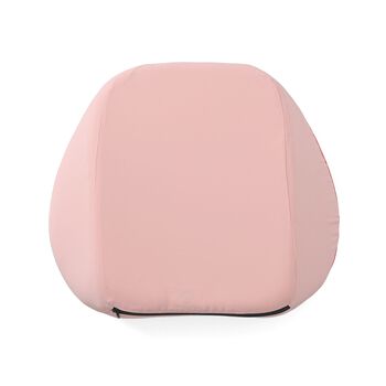 Memory-Foam-R&uuml;ckenkissen mit ergonomischem Design, 40x34,5x15, Rosa