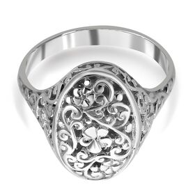 Royal Bali Kollektion - Ring mit floralem Design
