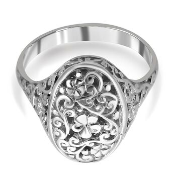 925 Silber Ring (Gr&ouml;&szlig;e 19.00) ca. 6,49g
