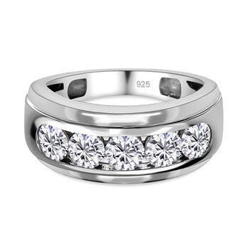Moissanit Ring - 1,41 ct.