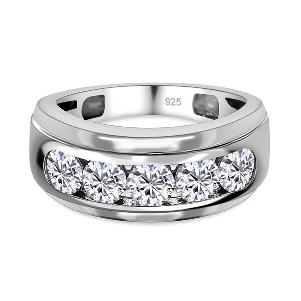 Moissanit Ring - 1,41 ct. image number 0