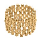 Flexibler Ring(ab 16.00) oder Armreif(19cm), 375 Gelbgold ca. 7,88g