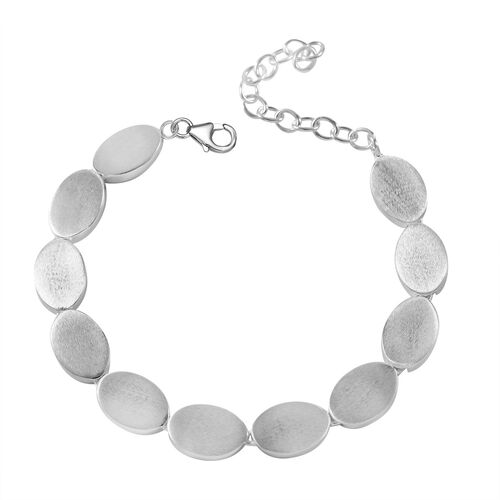 Scheiben-Armband in 925 Silber, 17cm image number 0
