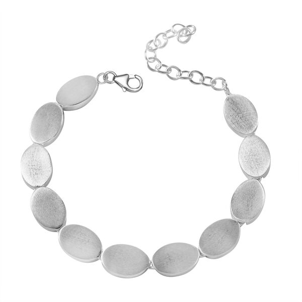 Scheiben-Armband in 925 Silber, 17cm image number 0