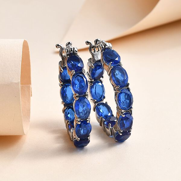 Ceylonfarbene Quarz-Ohrringe - 16,13 ct. image number 2