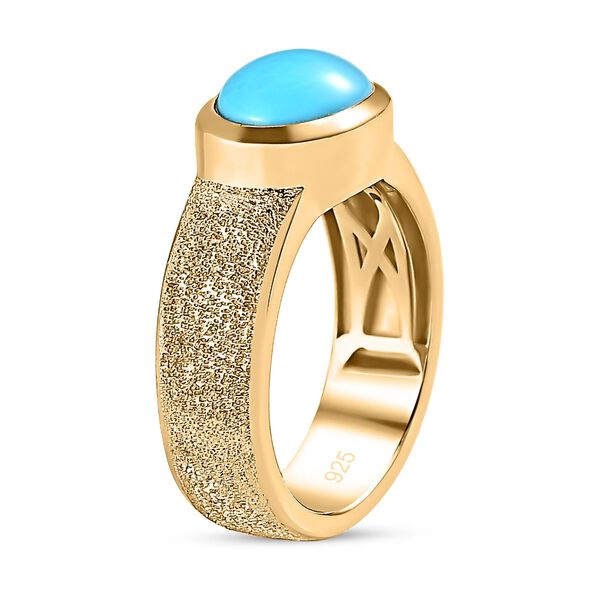 Amerikanischer nat&uuml;rlicher Sleeping Beauty T&uuml;rkis-Ring - 1,44 ct. image number 5