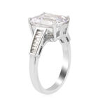 LUSTRO STELLA Premium AAA kubisch Zirkonia Ring 925 Silber Platin-Überzug image number 3