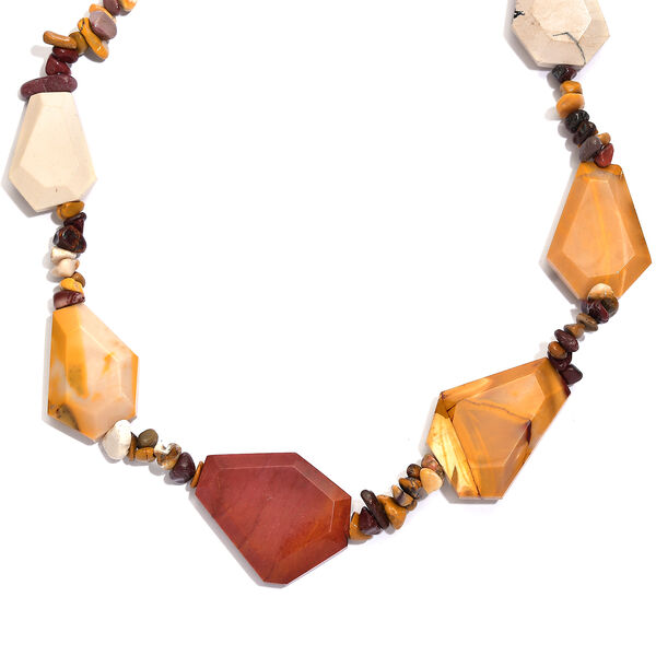 EVER TRUE Mookite Halskette ca. 45 cm Nickelfreies Messing ca. 345.00 ct image number 2