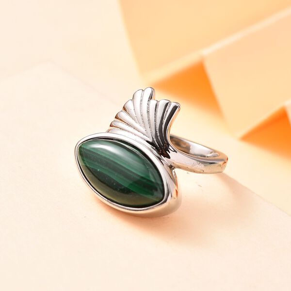 Malachit Ring - 8,81 ct. image number 2