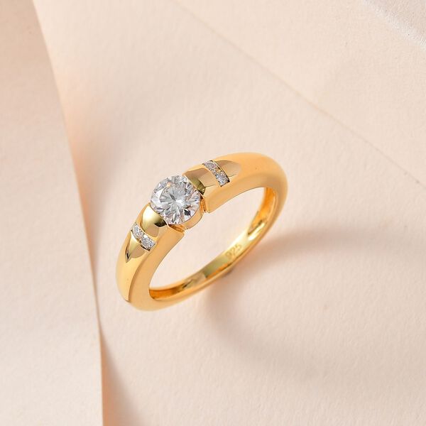 Moissanit Ring - 0,48 ct. image number 2