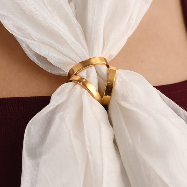 The 5th Season - kunstvoller Schalring, gold image number 3