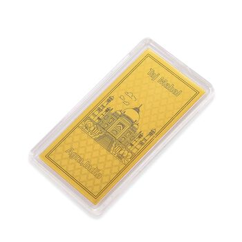 Ein Hauch von Luxus- 999er Goldplatte Taj Mahal