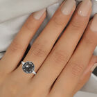Shungit Ring 925 Silber rhodiniert  ca. 5,75 ct image number 2