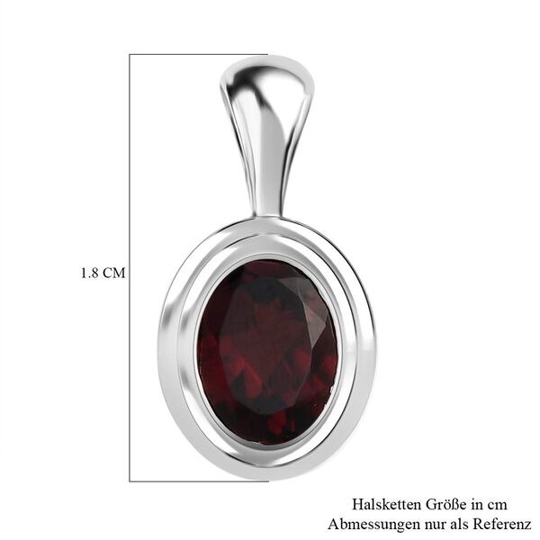 Roter Granat-Anh&auml;nger - 1,49 ct. image number 6