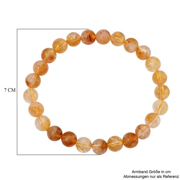 Flexibles Citrin Armband - 97 ct. image number 5